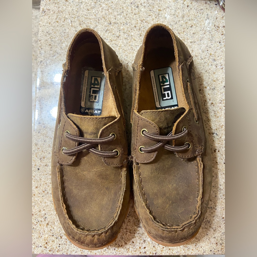Ariat boys Brown Leather Shoes